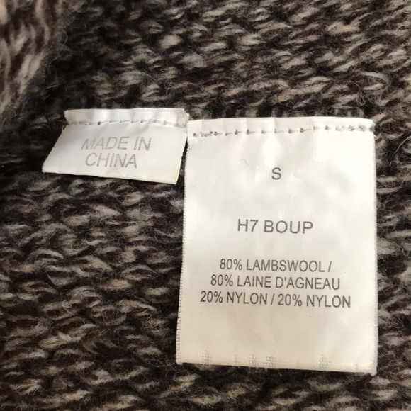 MANOUSH small brown sweater with back buttons - Picture 5 of 8